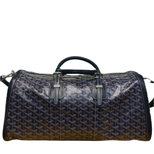 Sac de voyage Goyard Boston 50 bleu marine