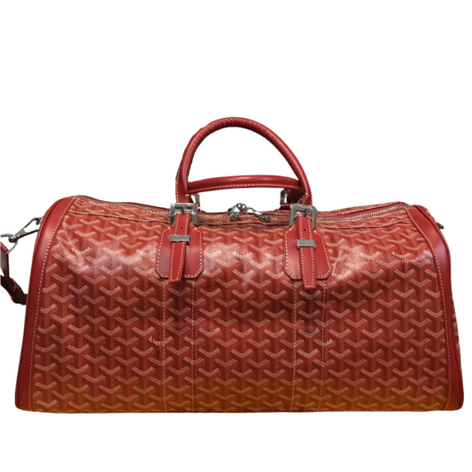 Sac de voyage Goyard Boston 50 rouge