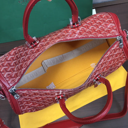 Sac de voyage Goyard Boston 50 rouge