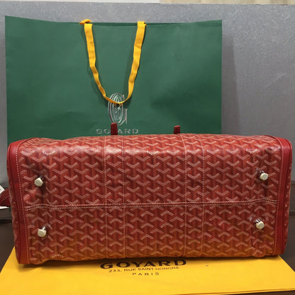 Sac de voyage Goyard Boston 50 rouge
