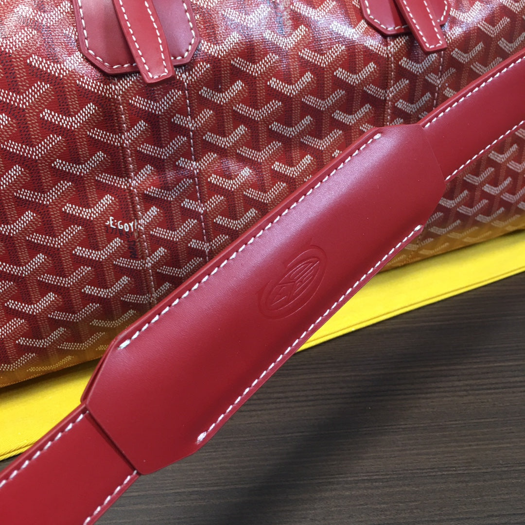 Sac de voyage Goyard Boston 50 rouge