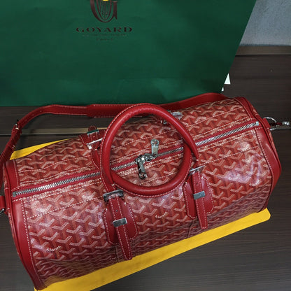 Sac de voyage Goyard Boston 50 rouge