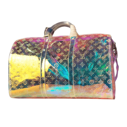 SAC DE VOYAGE LOUIS VUITTON MONOGRAM 50 PRISM HOLOGRAPHIQUE