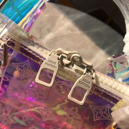 SAC DE VOYAGE LOUIS VUITTON MONOGRAM 50 PRISM HOLOGRAPHIQUE