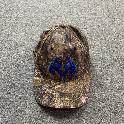 Casquette SP5DER logo bleu camouflage Real Tree