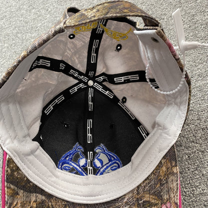 Casquette SP5DER logo bleu camouflage Real Tree