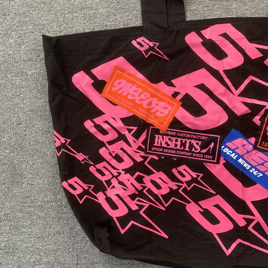 SAC CABAS SURDIMENSIONNÉ SP5DER NOIR