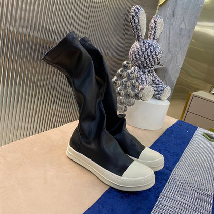 Baskets montantes chaussettes