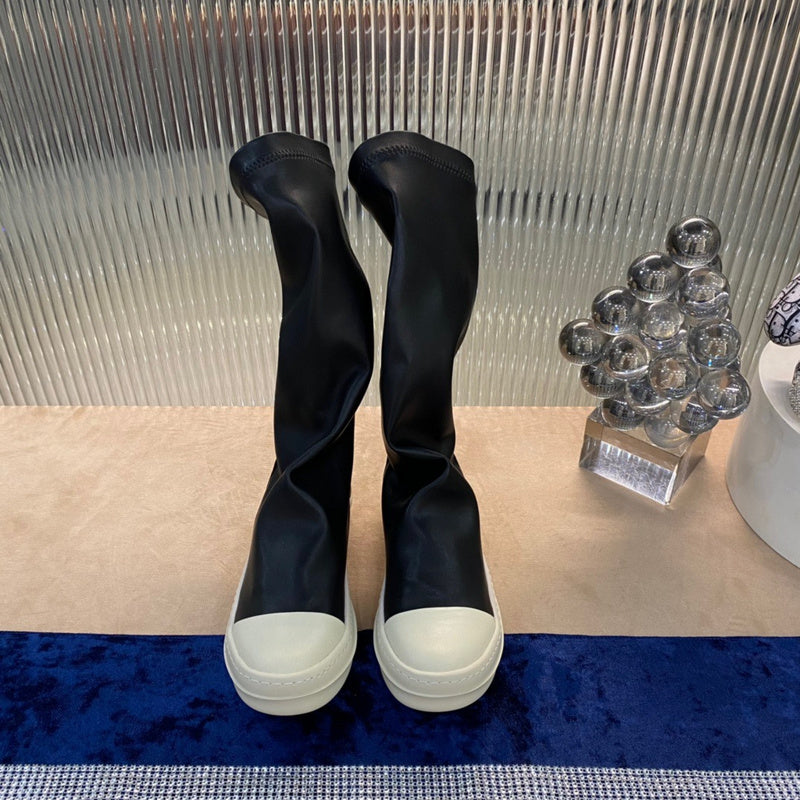 Baskets montantes chaussettes