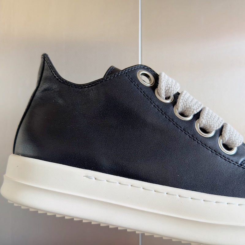 Baskets basses noires Rick Owens