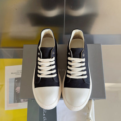 Baskets basses noires Rick Owens