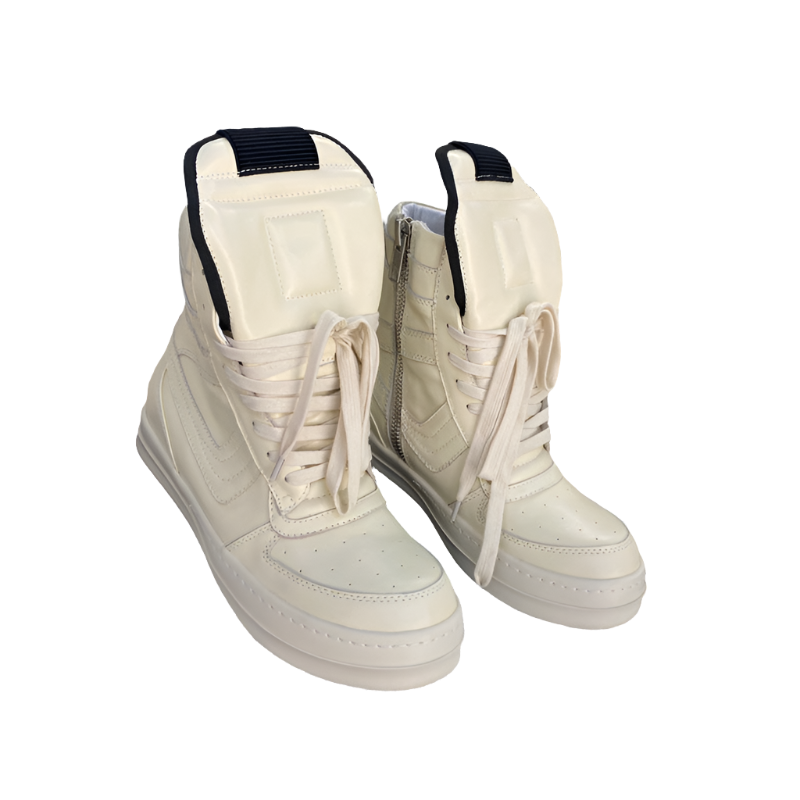 Baskets Rick Owens Geobasket - Crème