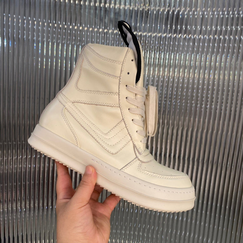 Baskets Rick Owens Geobasket - Crème