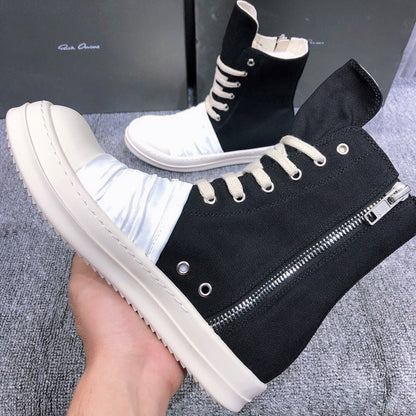 Bottes en toile à lacets Rick Owens