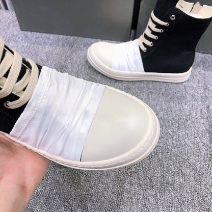 Bottes en toile à lacets Rick Owens