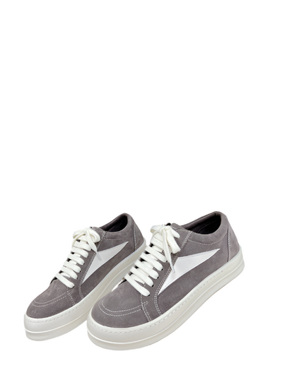 Baskets basses Rick Owens - Daim gris
