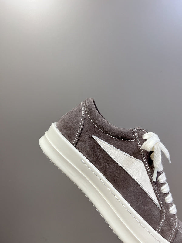 Baskets basses Rick Owens - Daim gris
