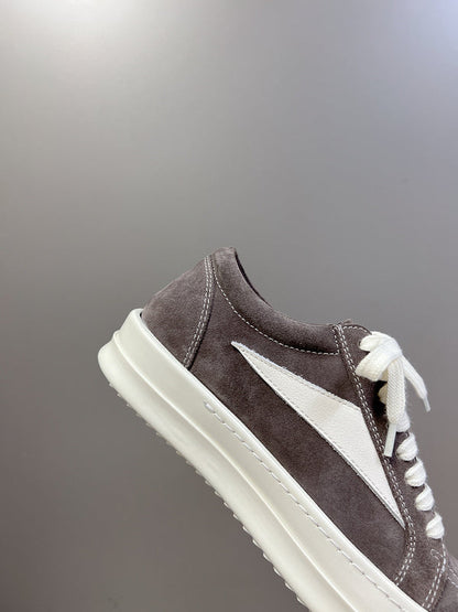 Baskets basses Rick Owens - Daim gris