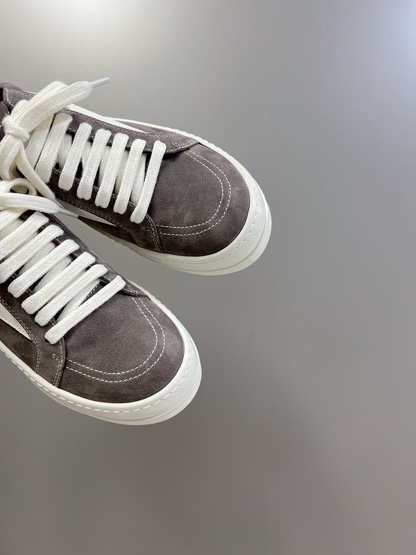 Baskets basses Rick Owens - Daim gris