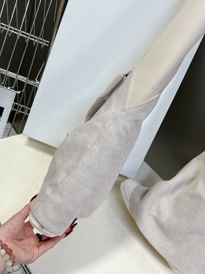 Bottes blanches Rick Owens montantes