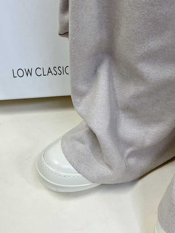 Bottes blanches Rick Owens montantes