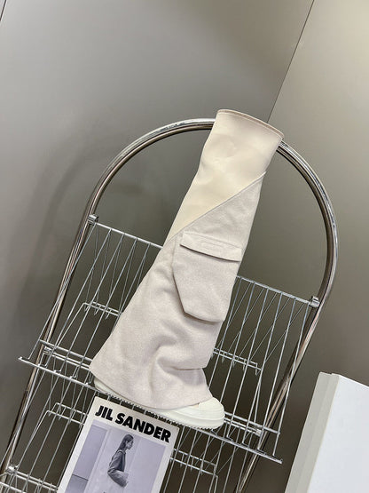 Bottes blanches Rick Owens montantes