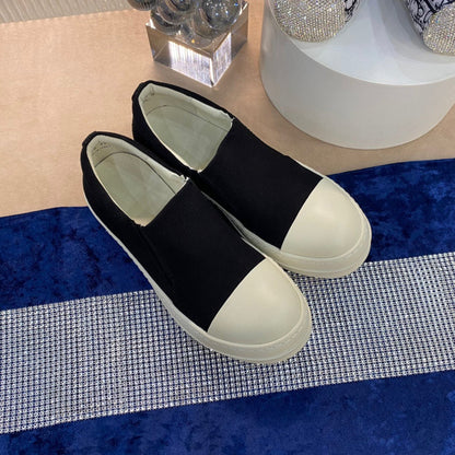 Baskets en toile à enfiler