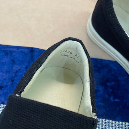 Baskets en toile à enfiler