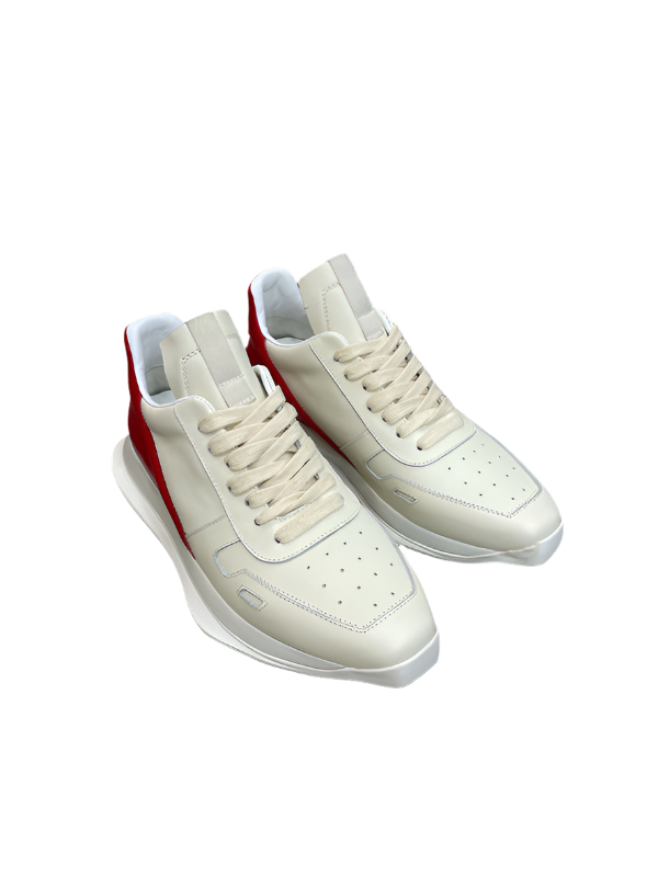 Baskets modernes bicolores