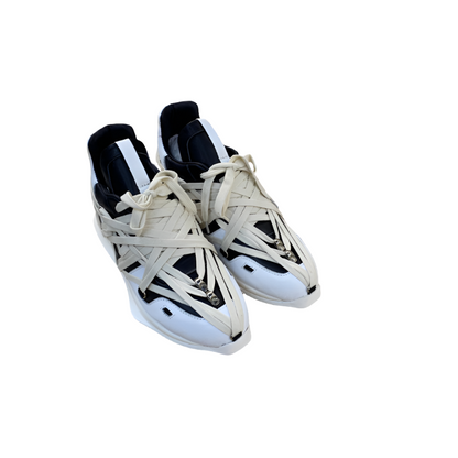 Baskets innovantes à lacets enroulés