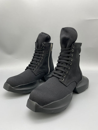 Bottes montantes à plateforme noires Rick Owens