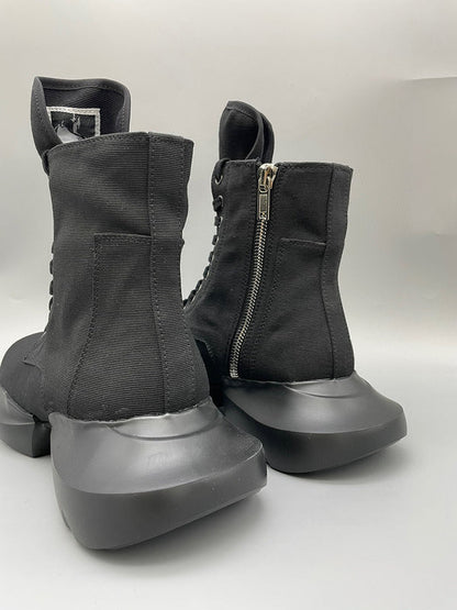 Bottes montantes à plateforme noires Rick Owens