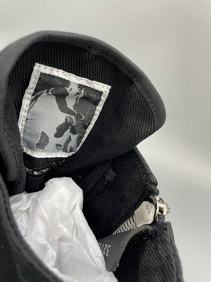 Baskets montantes à plateforme noires Rick Owens