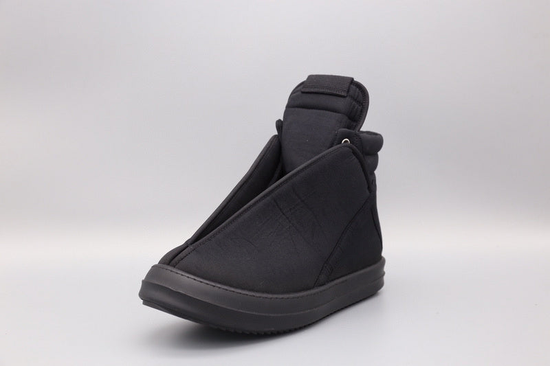 Baskets montantes noires Rick Owens