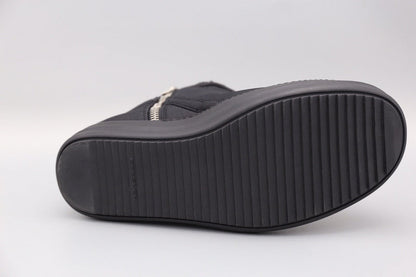 Baskets montantes noires Rick Owens