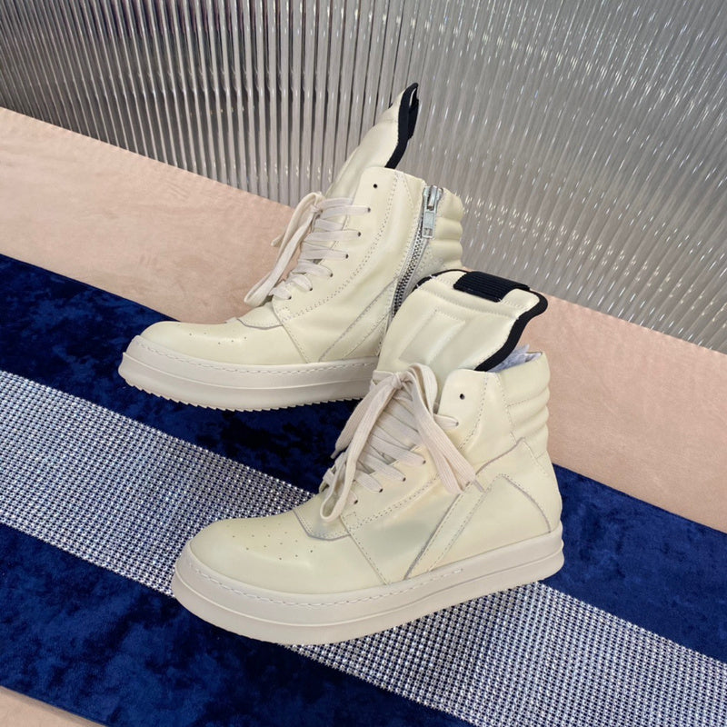 Baskets Rick Owens Geobasket - Crème