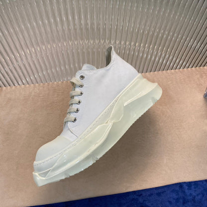 Baskets basses Rick Owens - Entièrement blanches