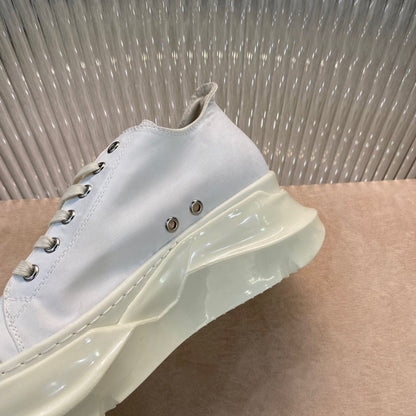 Baskets basses Rick Owens - Entièrement blanches