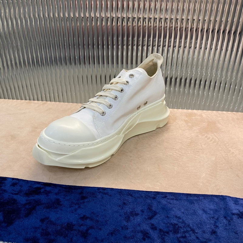 Baskets basses Rick Owens - Entièrement blanches