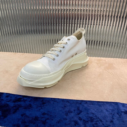 Baskets basses Rick Owens - Entièrement blanches