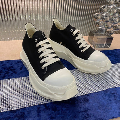 Baskets basses Rick Owens - Noir et blanc
