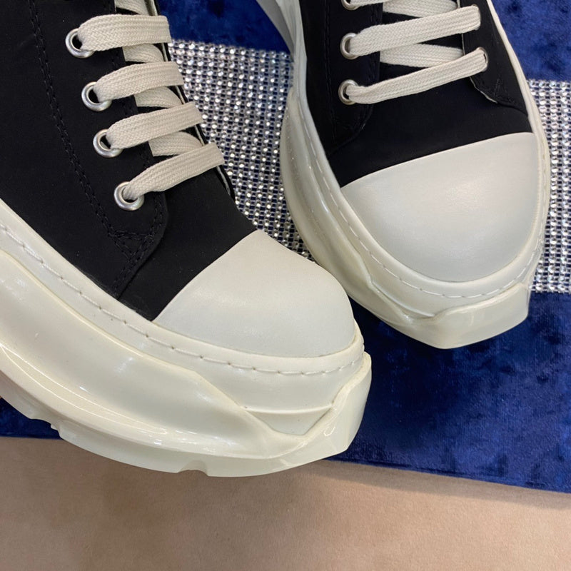 Baskets basses Rick Owens - Noir et blanc
