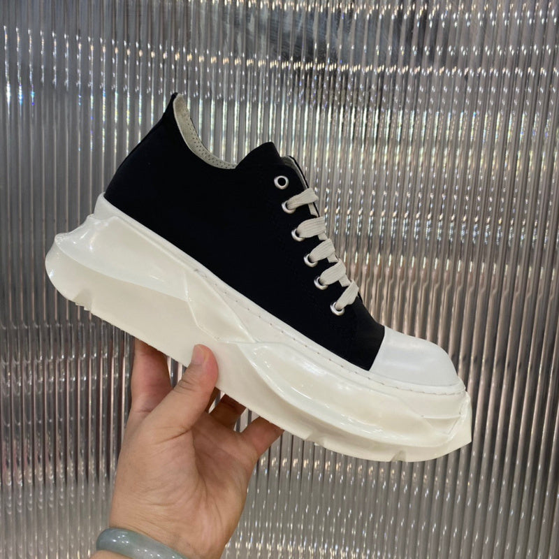 Baskets basses Rick Owens - Noir et blanc