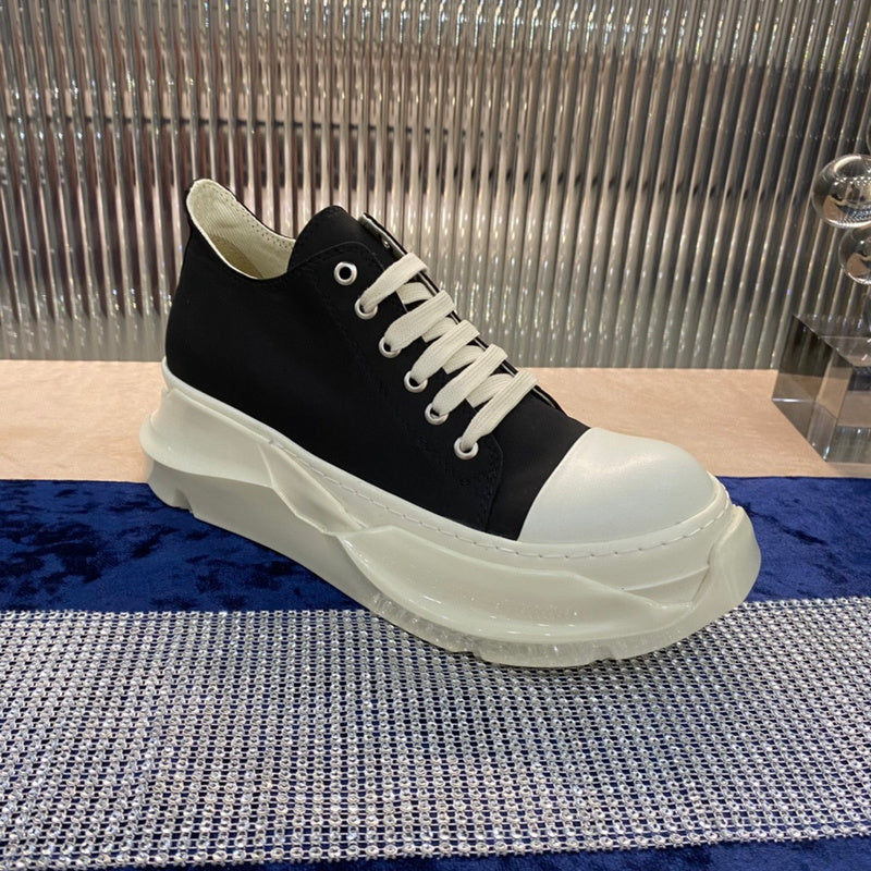 Baskets basses Rick Owens - Noir et blanc