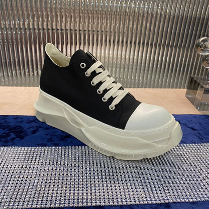 Baskets basses Rick Owens - Noir et blanc