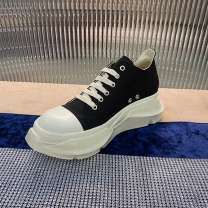 Baskets basses Rick Owens - Noir et blanc