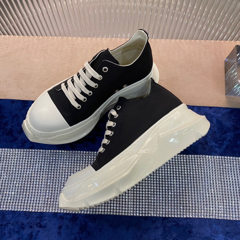 Baskets basses Rick Owens - Noir et blanc