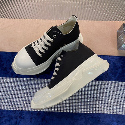 Baskets basses Rick Owens - Noir et blanc