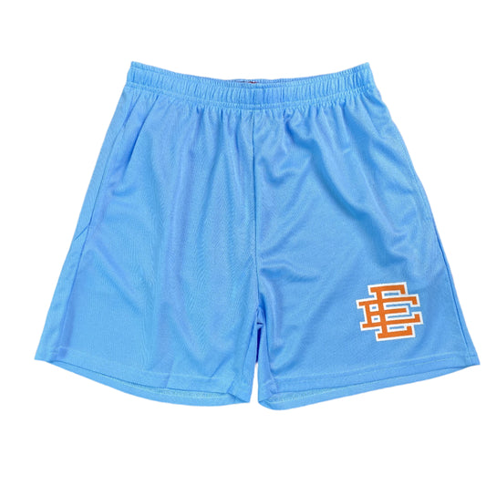Short basique Eric Emanuel EE bleu Caroline/orange