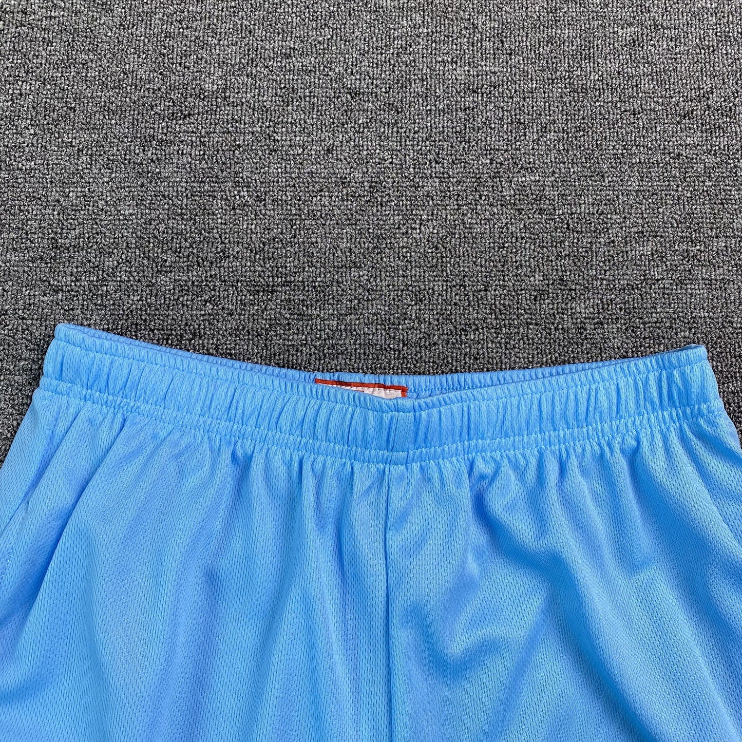 Short basique Eric Emanuel EE bleu Caroline/orange